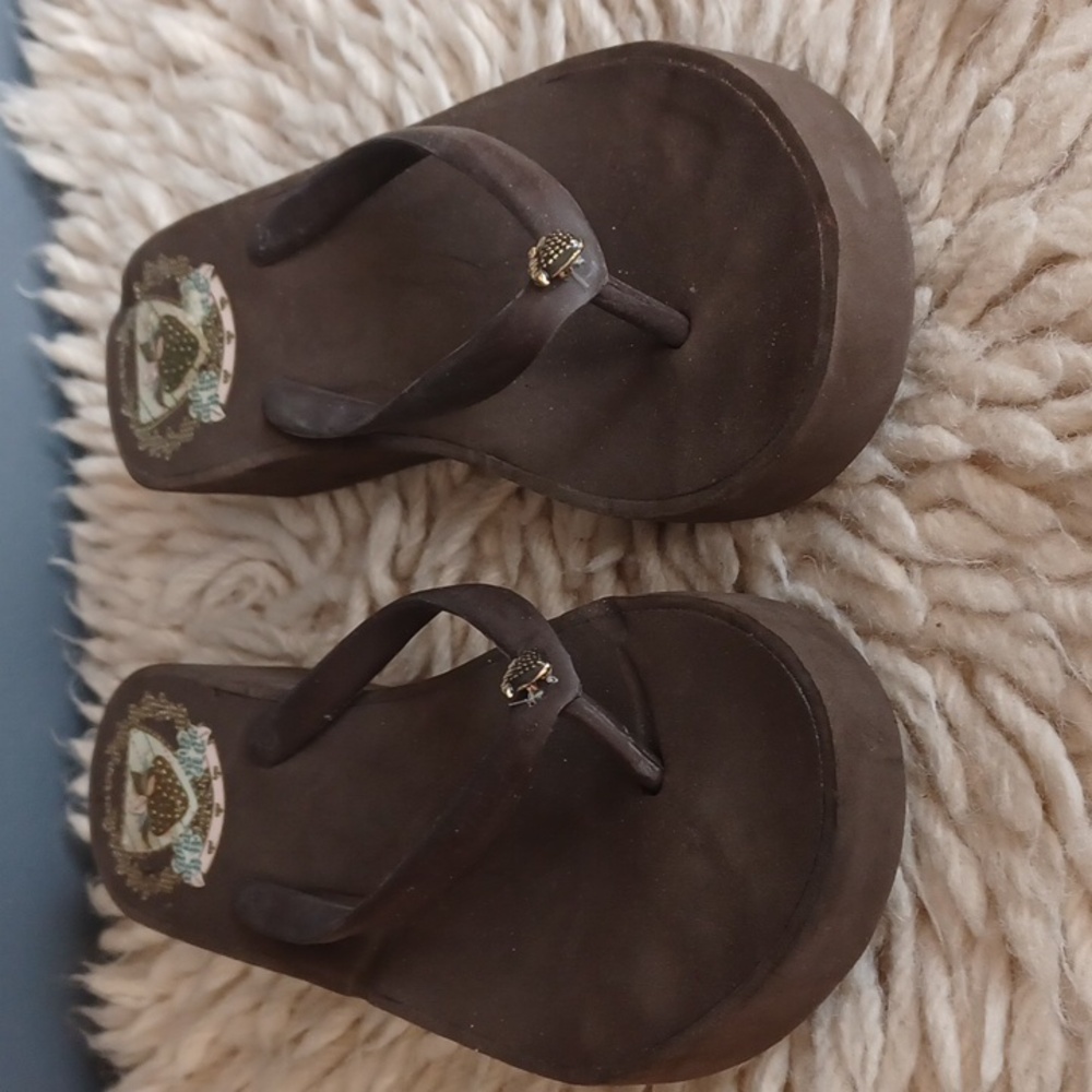 Vintage Y2K Juicy Couture Sandals - Picture 4 of 16
